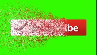 Download  Subscribe button   3D  Free green screen video