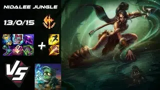 JUNGLE Nidalee vs Amumu - NA Challenger Patch 14.17