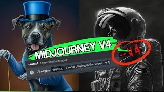 MidJourney V4 Is Here! Huge Midjourney Update!