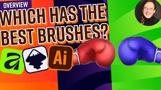 Comparing Vector Brushes In Illustrator, Inkscape, Affinity