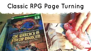 ASMR - Page Turning Fighting Fantasy Classic RPG Books