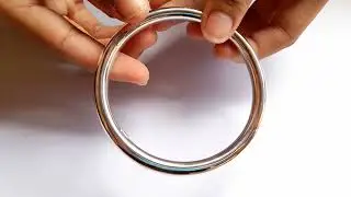 Sterling Silver, Plain, Unisex Bangle SBB 682