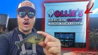 OLLIES No Budget Fishing Challenge!!