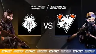 G2 vs. Virtus.pro - EWC CS2 // Day 4 - Playoffs