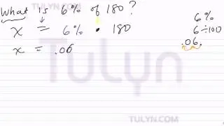 finding a given percent of a number 9