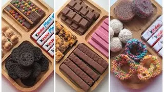 Filling Platter With Sweets Asmr
