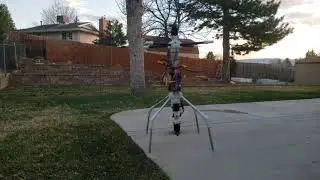 Coaxial Bicopter test flight