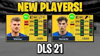New Players Added To Dream League Soccer 2021!