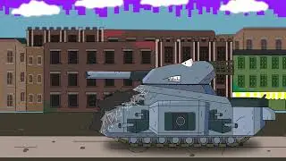Враг пошел на город - Мультики Про Танки