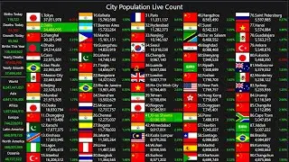 Live City People Count 24/7