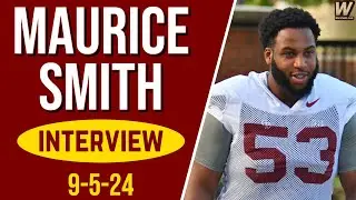FSU OL Maurice Smith on Offensive Line, Start of Season | FSU Football | Warchant TV #FSU