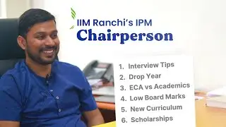 Do you need ECAs for IPM @ IIM Ranchi? Are droppers discriminated? Interview tips from IIM Professor