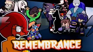 REMEMBRANCE but Every Turn a Different Character Sings 🎶⚡ (FNF Remembrance Everyone Sings It)