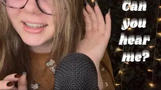 ASMR Muting & Unmuting Microphone | Fishbowl Effect Inspired