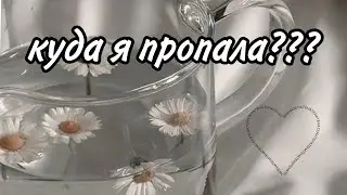 куда я пропала???? История почему меня не было столько времени