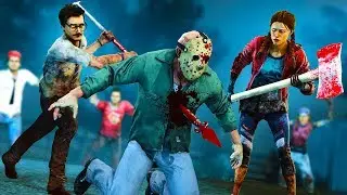 МЫ УБИЛИ ДЖЕЙСОНА ТОЛПОЙ ЛЮДЕЙ! (The Friday 13th: The Game)