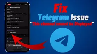 How to Fix Telegram Issue 