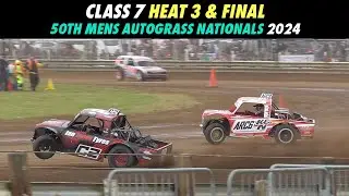 2024 Mens National Autograss Championships, Class 7 Heat 3 (ALL RACES) Yorkshire Dales
