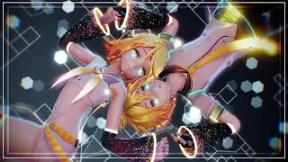 【MMD】ワールズエンド・ダンスホール/World's End Dancehall +camera DL【YYB Kagamine Rin Len/鏡音リン・レン_10th】