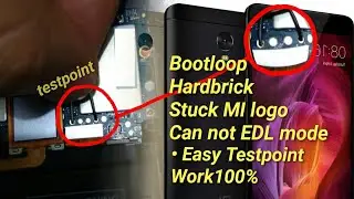 Test point Flash Xiaomi Redmi Note 4X Snapdragon (Can Not EDL Mode) ROM Global
