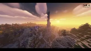 The Kingdom Of ICE realistic RTX #minecraft running on 3070ti EPIC CINEMATIC / Vancraft