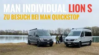 Vorstellung MAN TGE Individual Lion S mit Aufstelldach / Zu Besuch beim MAN Quickstop Videodreh