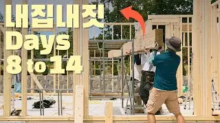 [ENG] 시공사 대표의 내 집 내가 짓기 8~14일차 ㅣ🏠 내집내짓 EP.04 l 집의 뼈대 🦴 골조 뚝딱 ! 그런데 이 벽 나만 몰랐다고...?!?! 🫢