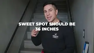 How to measure the length of a wall mount handrail for your stairs by Optimum Works