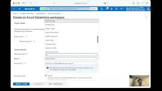 Create a Databricks Service Within Azure
