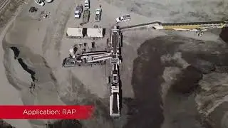 Cedarapids multi plant installed by Kimball Equipment in RAP (California)