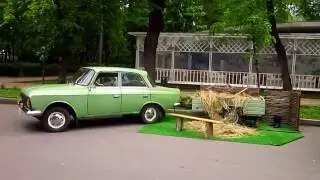 Ретро фест в Сокольниках 2016.  Прогулка по кругу 1
