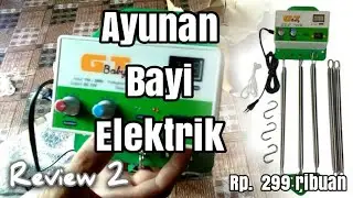 Unboxing | review ayunan bayi otomatis listrik, 299 ribuan