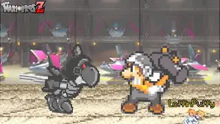 Super Mario Bros Z EP 8 Reanimated Scene - (Mario Vs Basilisx)