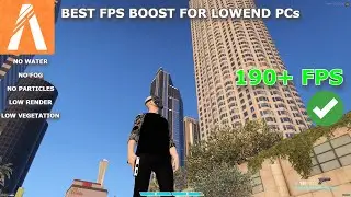 FiveM - FPS Boost Pack +190 FPS (No Weather, No Shadows, Low Vegetation, Low Render)