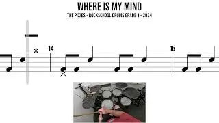 Where Is My Mind – The Pixies – Rockschool Drums Grade 1 2024 | Drum Playthrough 🥁