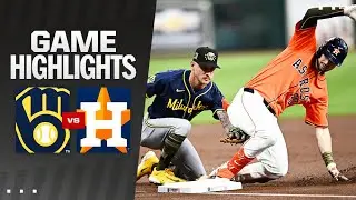 Brewers vs. Astros Game Highlights (5/17/24) | MLB Highlights