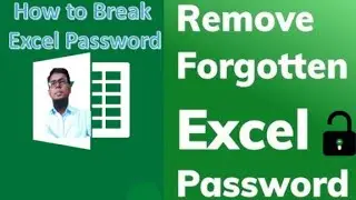 How to break Password in Excel  ||  Unlock Password protected sheet in Excel Bangla Tutorial