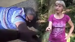 CRAZY KAREN GETS TAZERED!