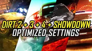DiRT 2 / DiRT 3 / DiRT 4 / DiRT Showdown — Optimized PC Settings for Best Performance