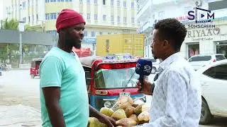 Mid ka mid ah dhalamyarada wadooyinka ku iibiya  gacansiga yar yar oo an kula kulanay goobtisa shaqo