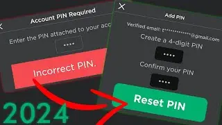 🔓How To Reset Account PIN If You Forgot It (UPDATED 2024) Roblox PC & Mobile