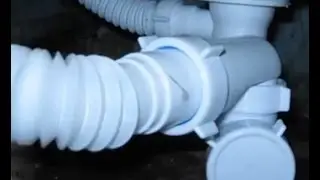 Сборка сифона для установки на кухне