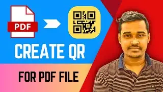 How To Create a QR Code For PDF File/Document - free qr code generator