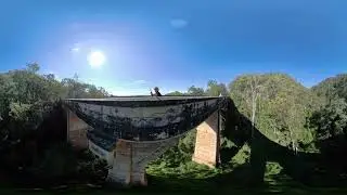 Insta360 X4 360° Video Zig Zag Walkway to Knapsack Bridge, Lapstone NSW.