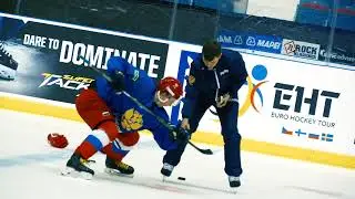 Шведские игры-2018. Тренировка сборной России в Стокгольме.