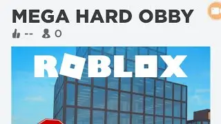 Mega hard obby ! Я создал новый паркур!!