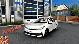 Toyota Corolla 2018 - Euro Truck Simulator 2 | Review | (1.43.x)