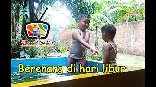 #FarrelVino #anak #kids | Berenang pagi pagi santuy
