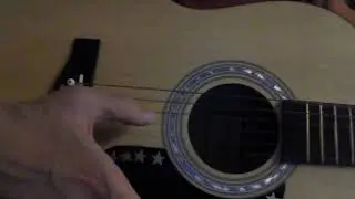 Acoustic Guitar Six Strings Tuned (Low to High) E2 A2 D3 G3 B3 E4
