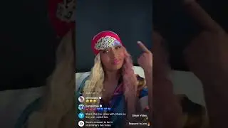 Nicki Minaj minaj previews 3 brand new songs on her instagram live ( 1 from 3‼️(16 August -2024 )
